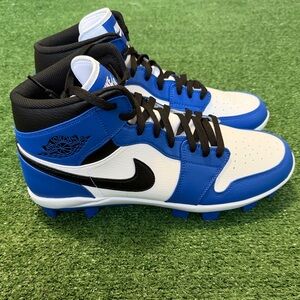 Nike Jordan 1 Retro High MCS Game Royal Cleats MEN'S Sz 14 AV5354-411